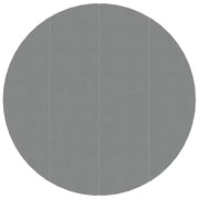 Vetonek Tapiz de suelo piscina geotextil de poliéster gris claro Ø428cm