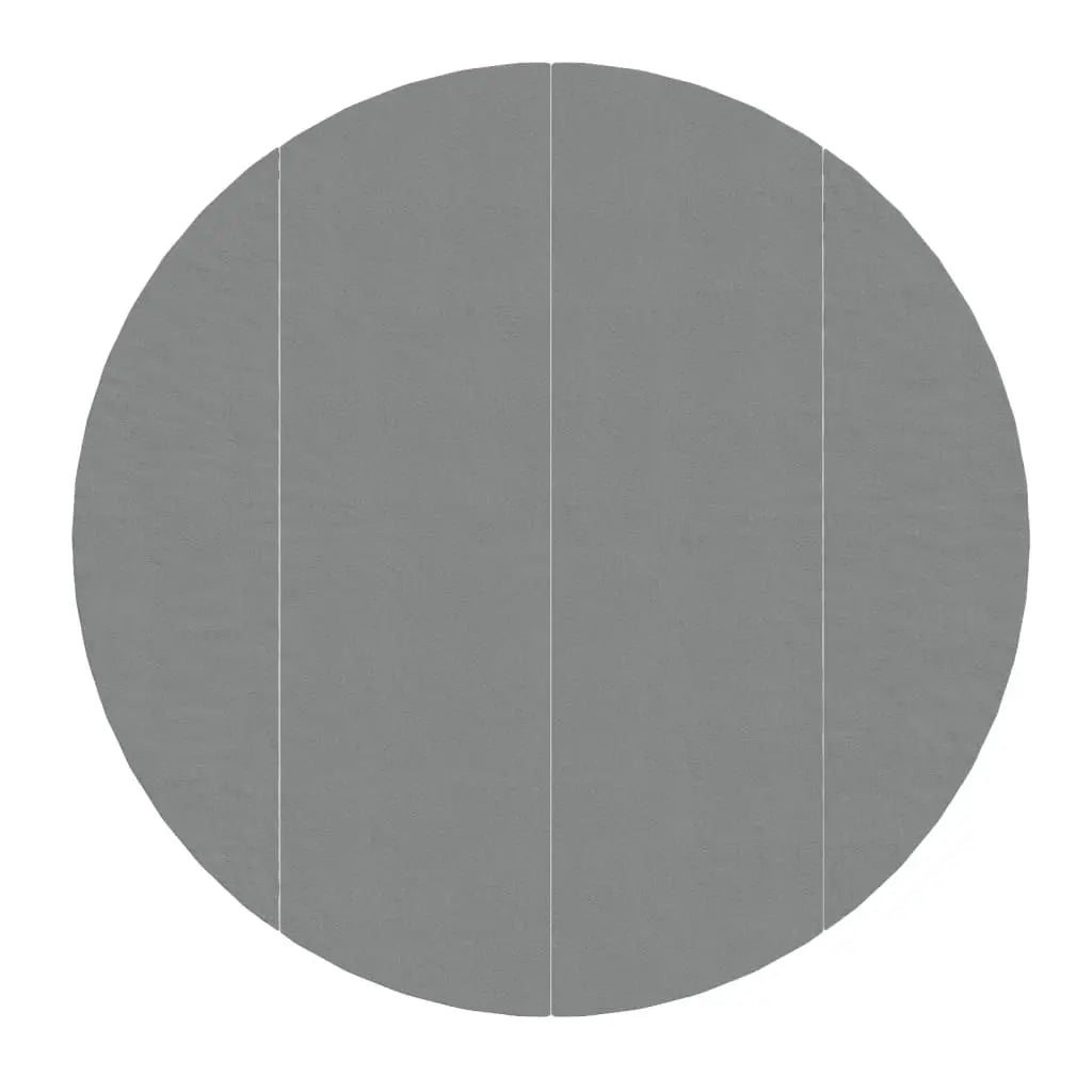 Tapiz de suelo piscina geotextil de poliéster gris claro Ø458cm V3861 Vetonek