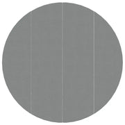Vetonek Tapiz de suelo piscina geotextil de poliéster gris claro Ø500cm