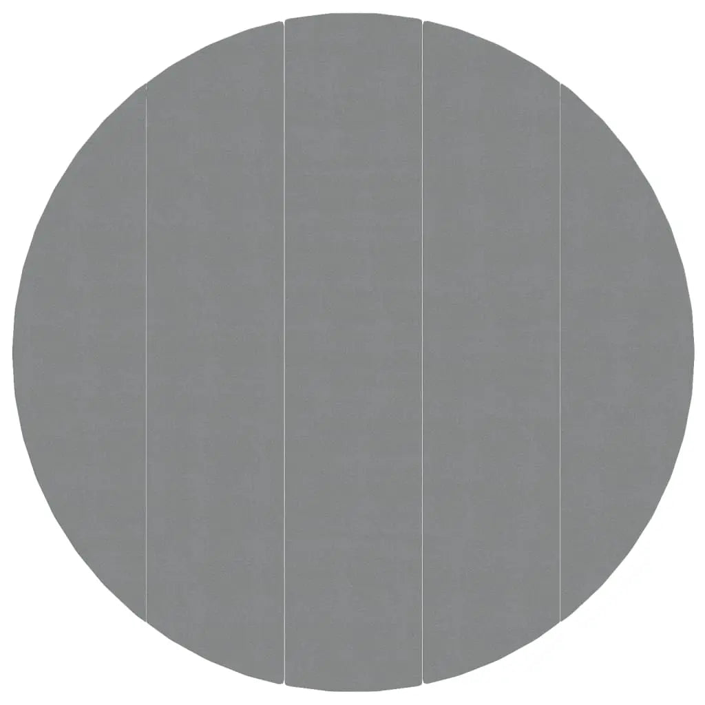 Tapiz de suelo piscina geotextil de poliéster gris claro Ø550cm V3885 Vetonek