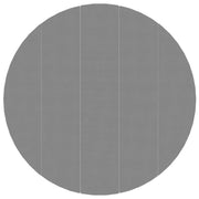 Vetonek Tapiz de suelo piscina geotextil de poliéster gris claro Ø550cm