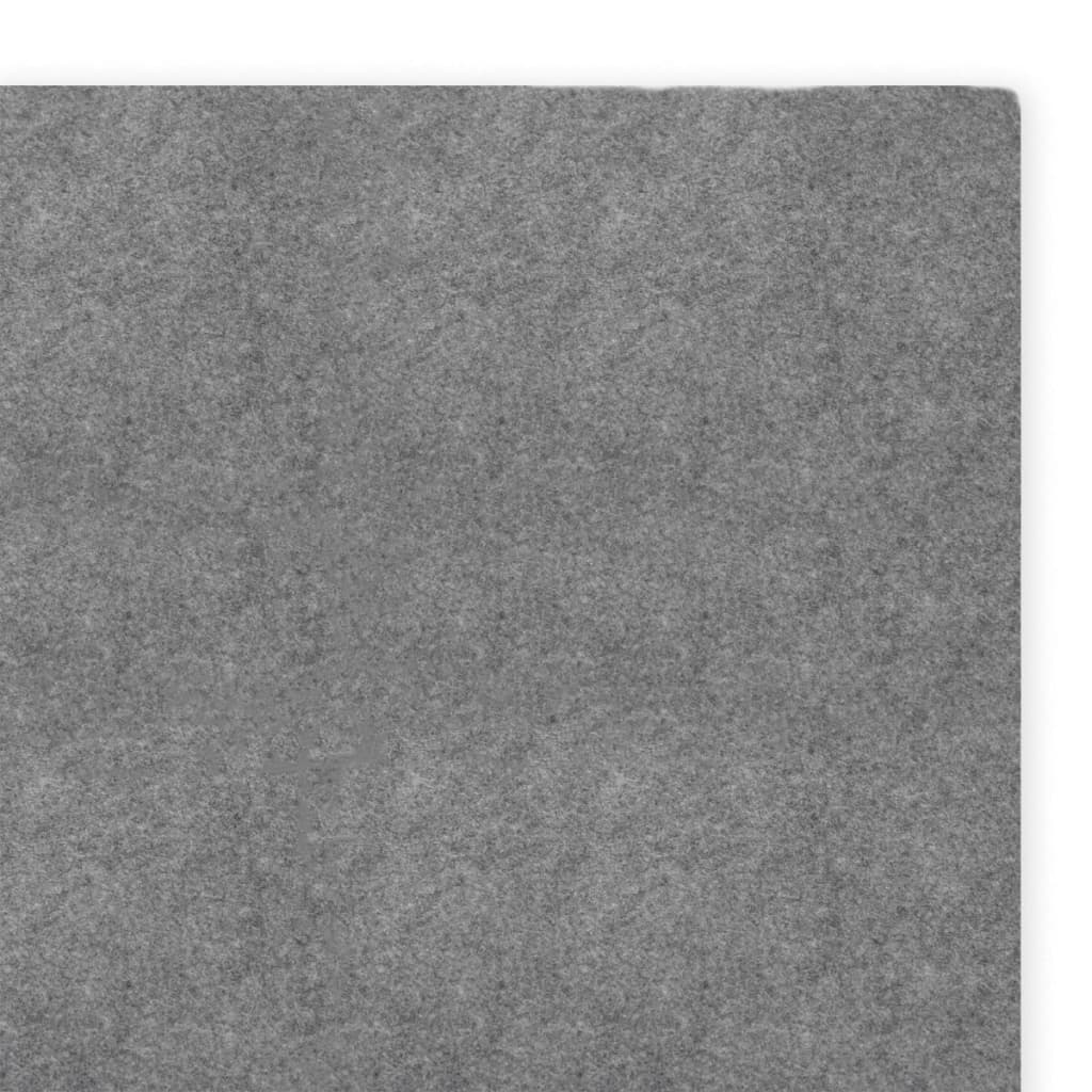 Tapiz de suelo piscina geotextil poliéster gris claro 500x250cm vidaXL