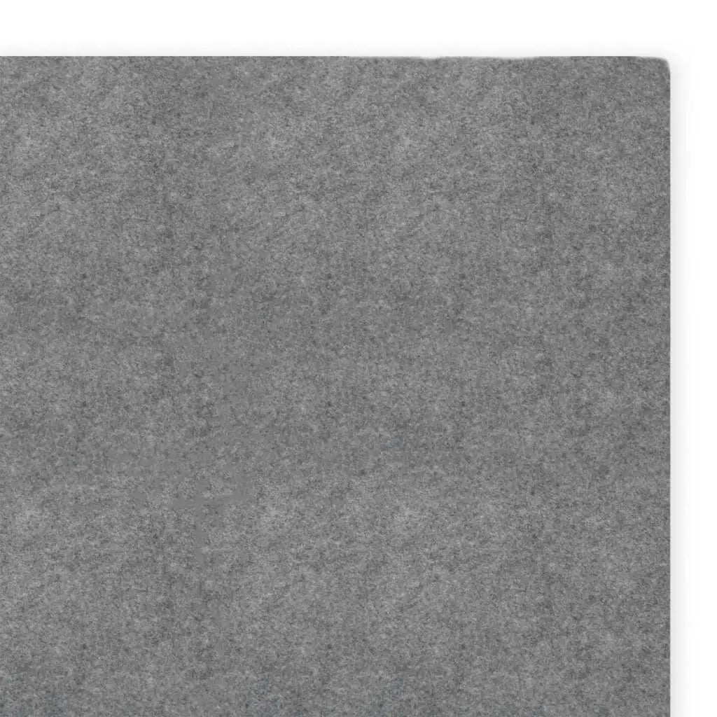 Tapiz de suelo piscina geotextil poliéster gris claro 820x420cm V4035 Vetonek