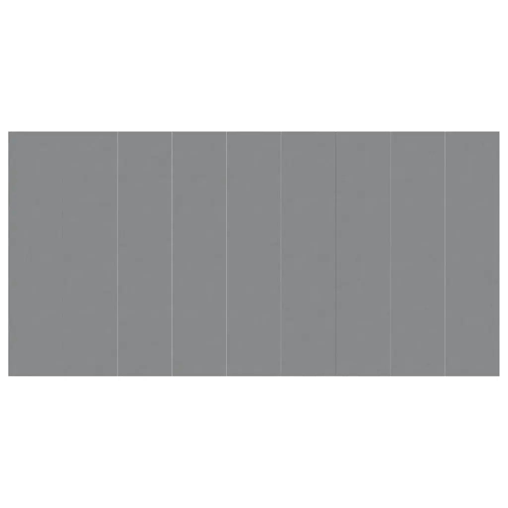 Tapiz de suelo piscina geotextil poliéster gris claro 999x500cm V4042 Vetonek