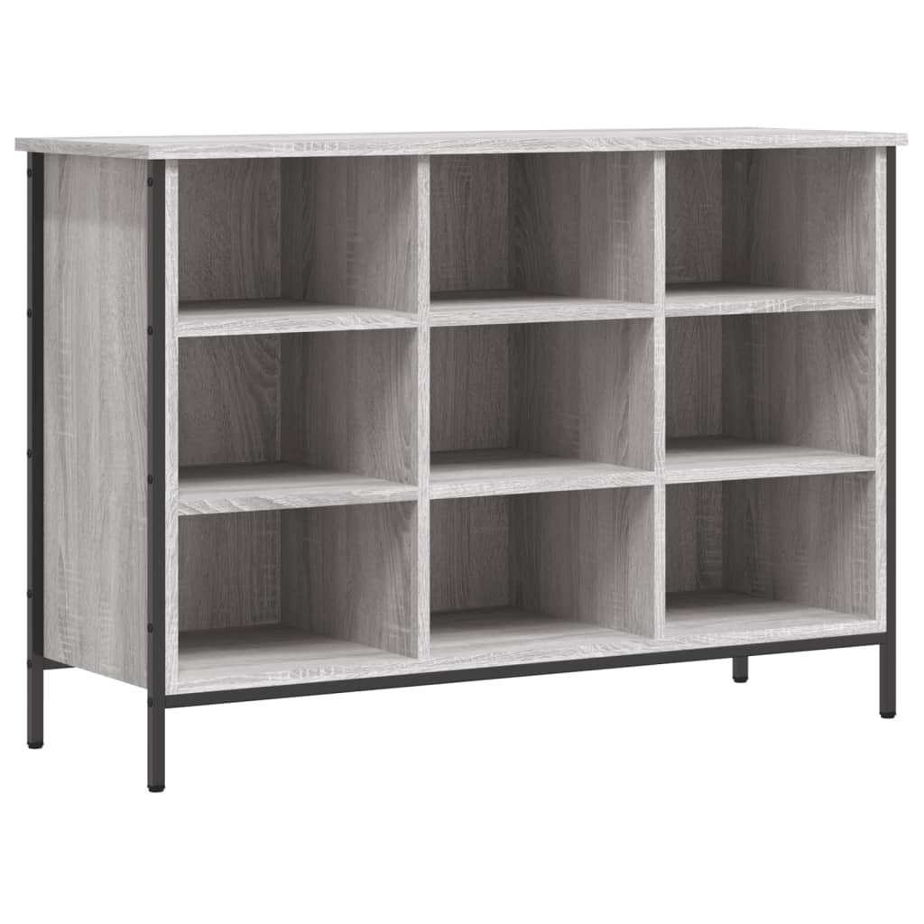 Sonoma Grey Engineering Wood Zaperoro 100x35x70 cm