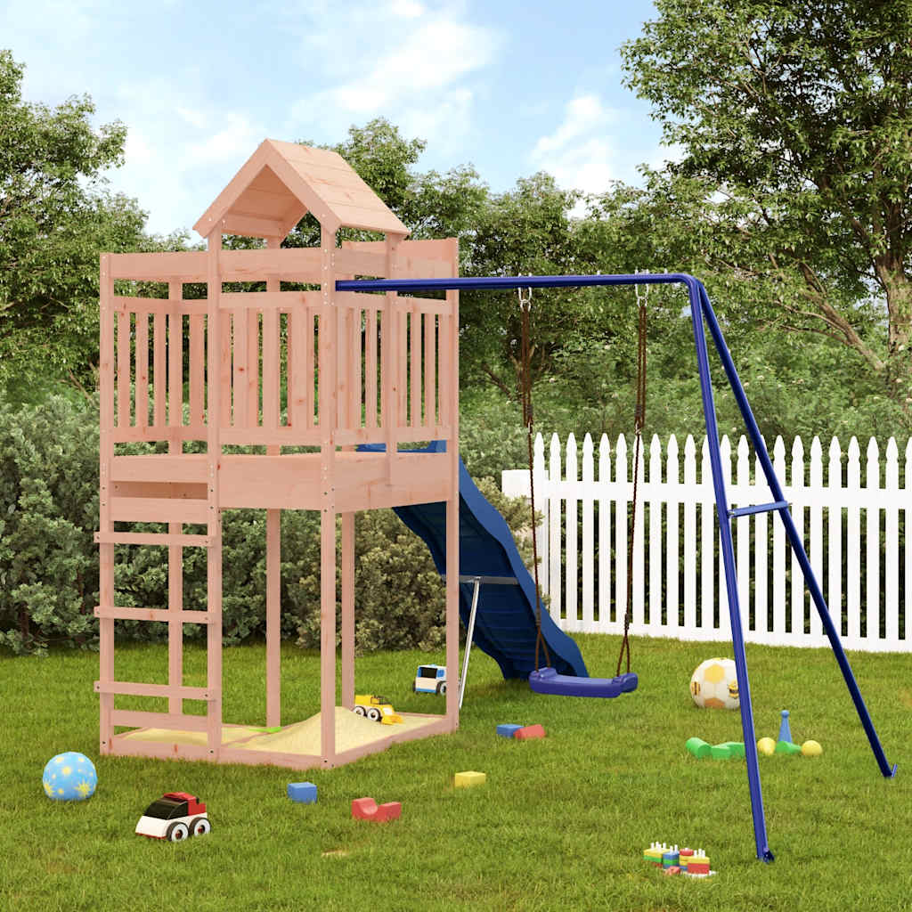 Vetonek Parque infantil de exterior madera maciza Douglas