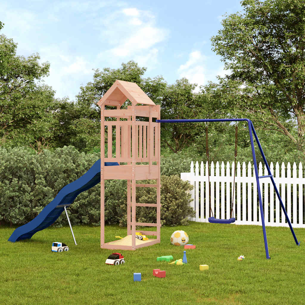 Vetonek Parque infantil de exterior madera maciza Douglas