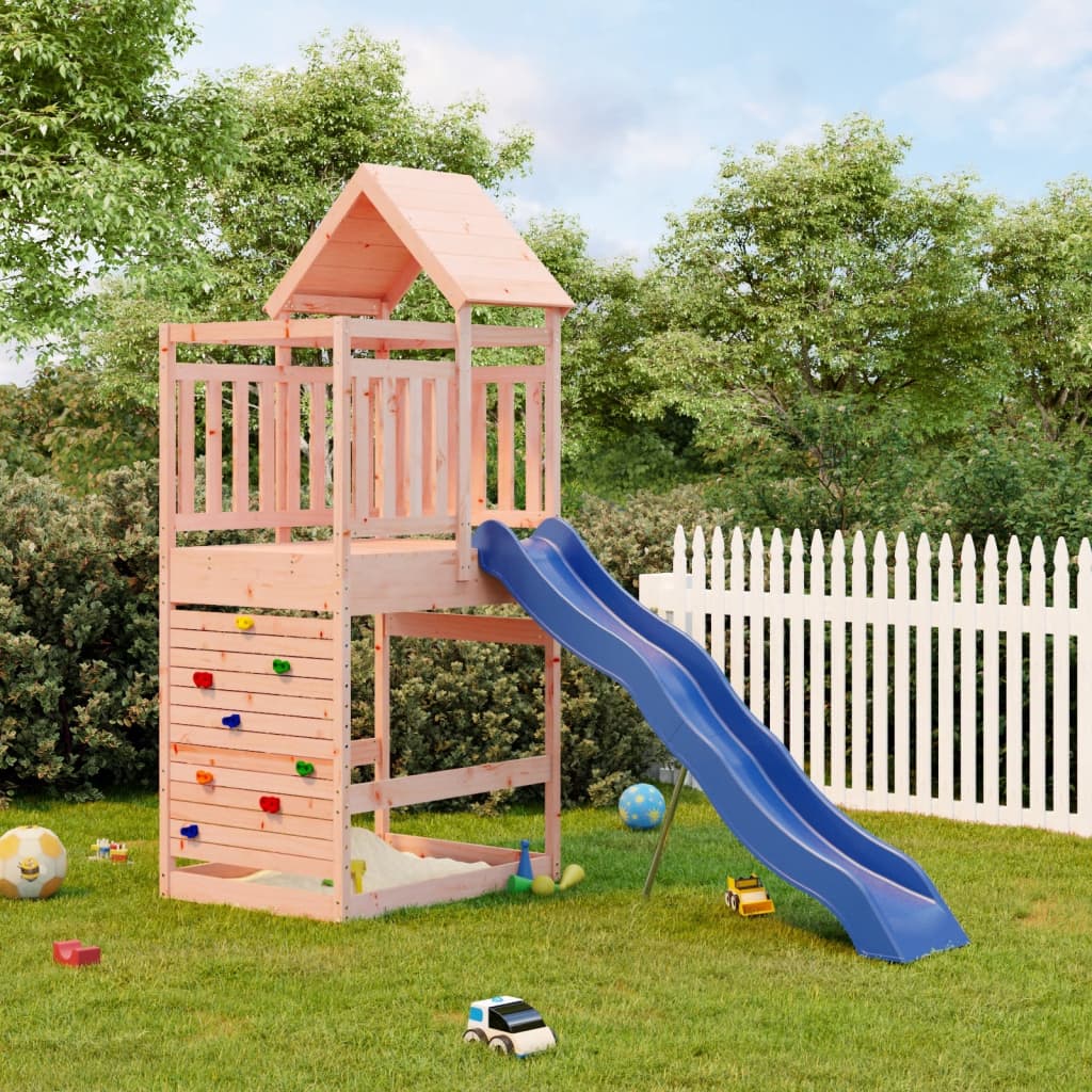 Vetonek Parque infantil de exterior madera maciza Douglas