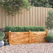 Jardinière en bois d'acacia massif 160x60x44 cm v0937 Vetonek