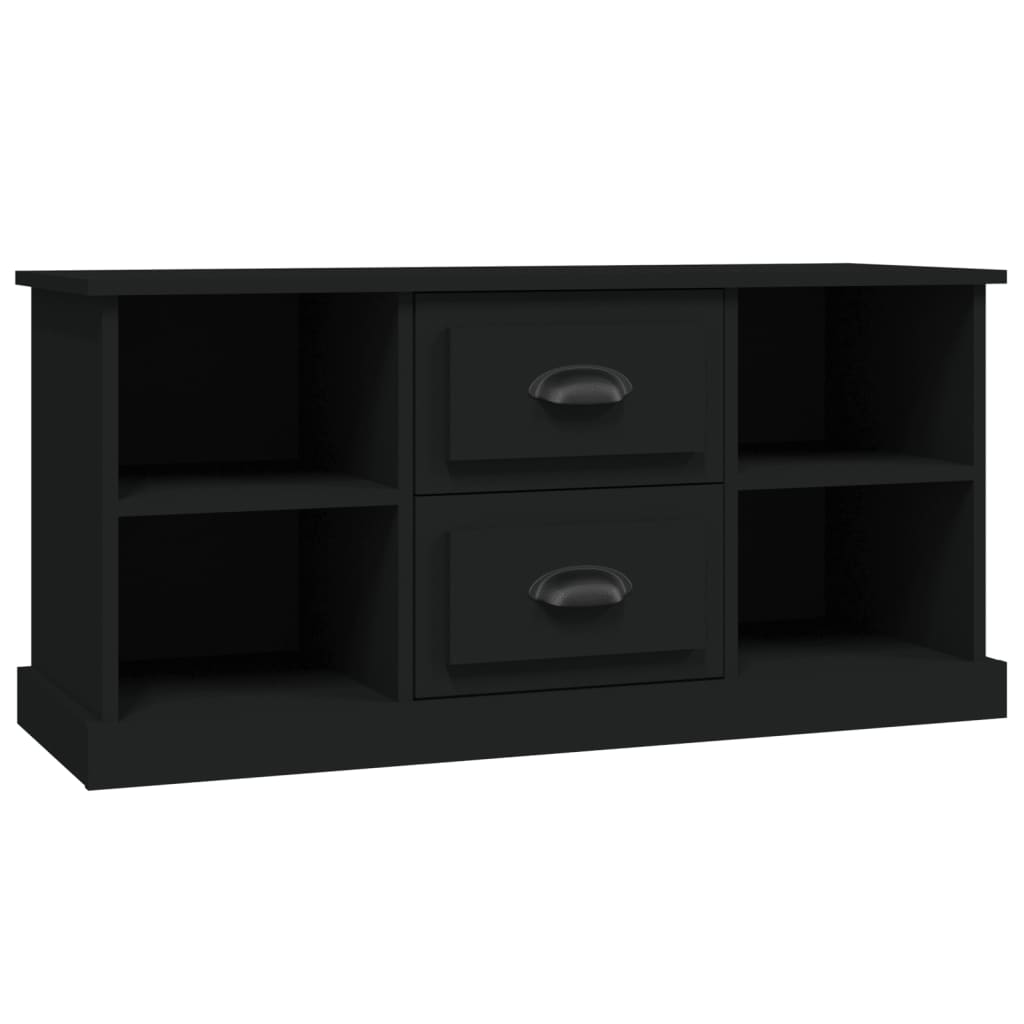 Mueble para TV madera negro 99,5x35,5x48 cm vidaXL