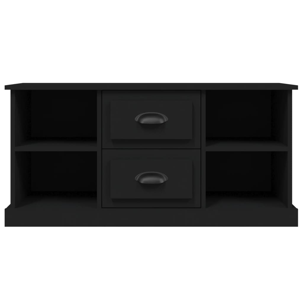 Mueble para TV madera negro 99,5x35,5x48 cm vidaXL