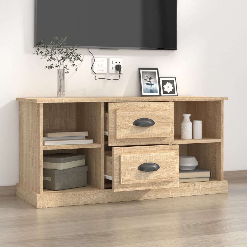 Mueble para TV madera roble Sonoma 99,5x35,5x48cm