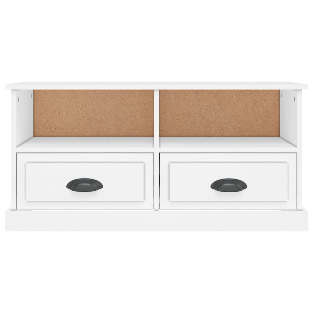 Mueble para TV madera blanco 93x35,5x45 cm vidaXL