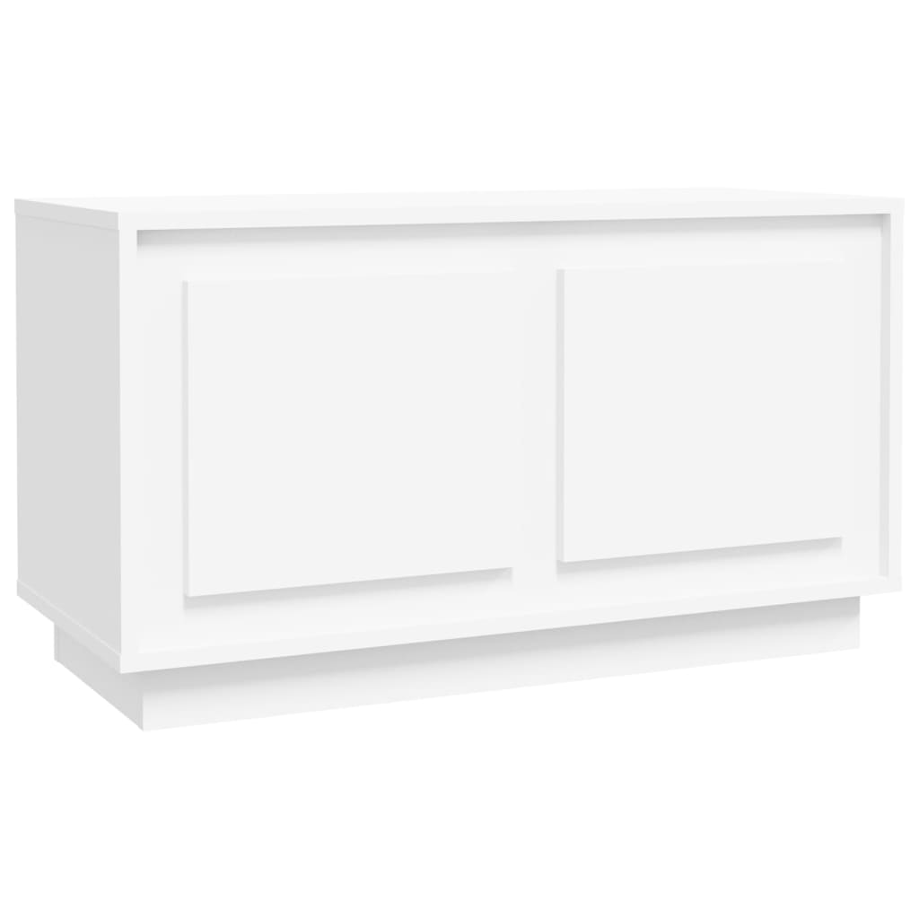 Mueble de TV madera blanco 80x35x45 cm vidaXL