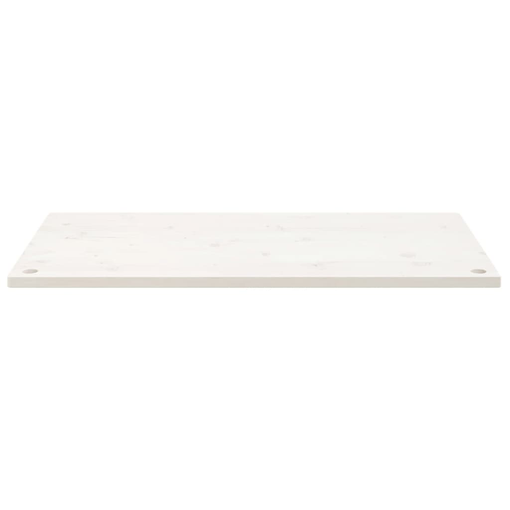 Tablero de escritorio madera maciza pino blanco 110x55x2,5 cm vidaXL