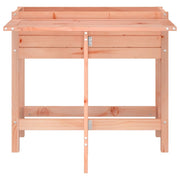 Floreira com tampa dobrável em madeira maciça de pinho douglas v8884 - Vetonek