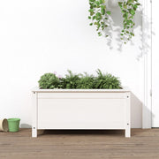 Jardinière en pin blanc massif 82,5x40x39 cm v9980 Vetonek