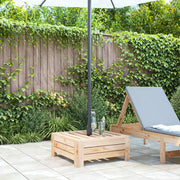 Cubierta para base de sombrilla madera maciza de pino v0634 - Vetonek