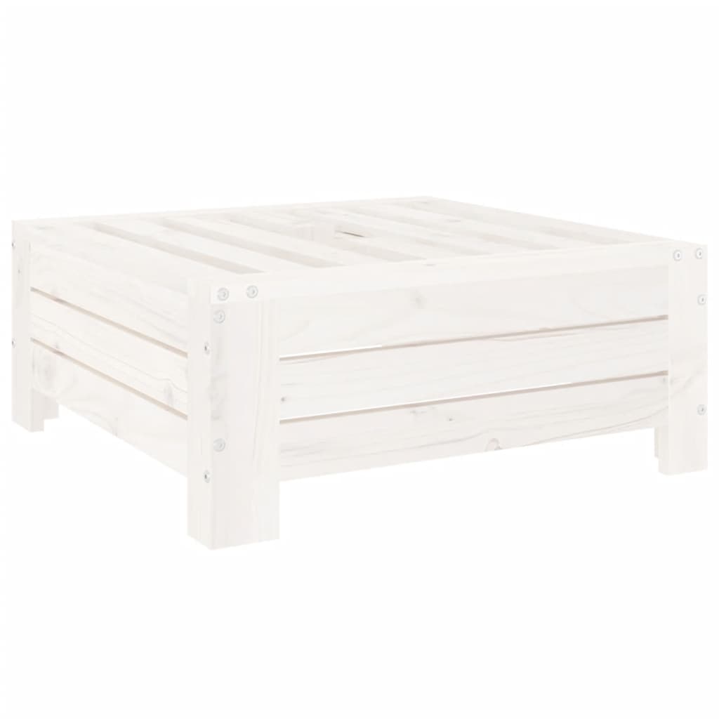 Vetonek Cubierta para base de sombrilla madera maciza de pino blanco