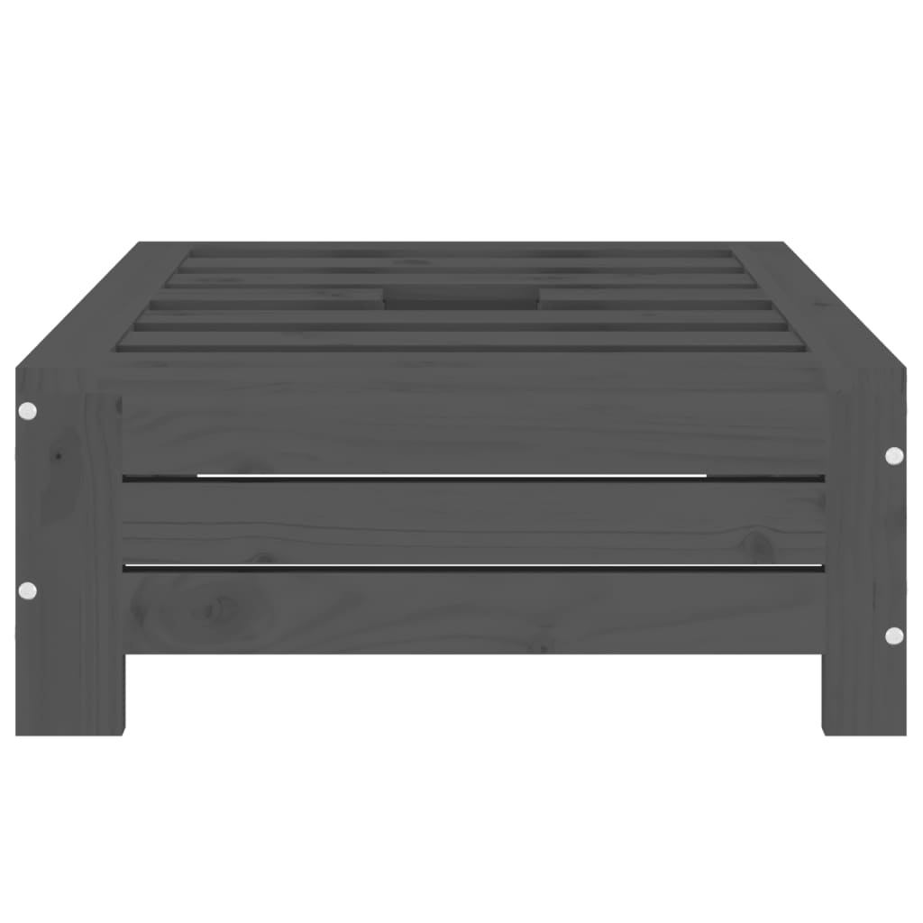 Cubierta para base de sombrilla madera maciza de pino gris v0658 - Vetonek