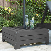 Cubierta para base de sombrilla madera maciza de pino gris v0658 Vetonek