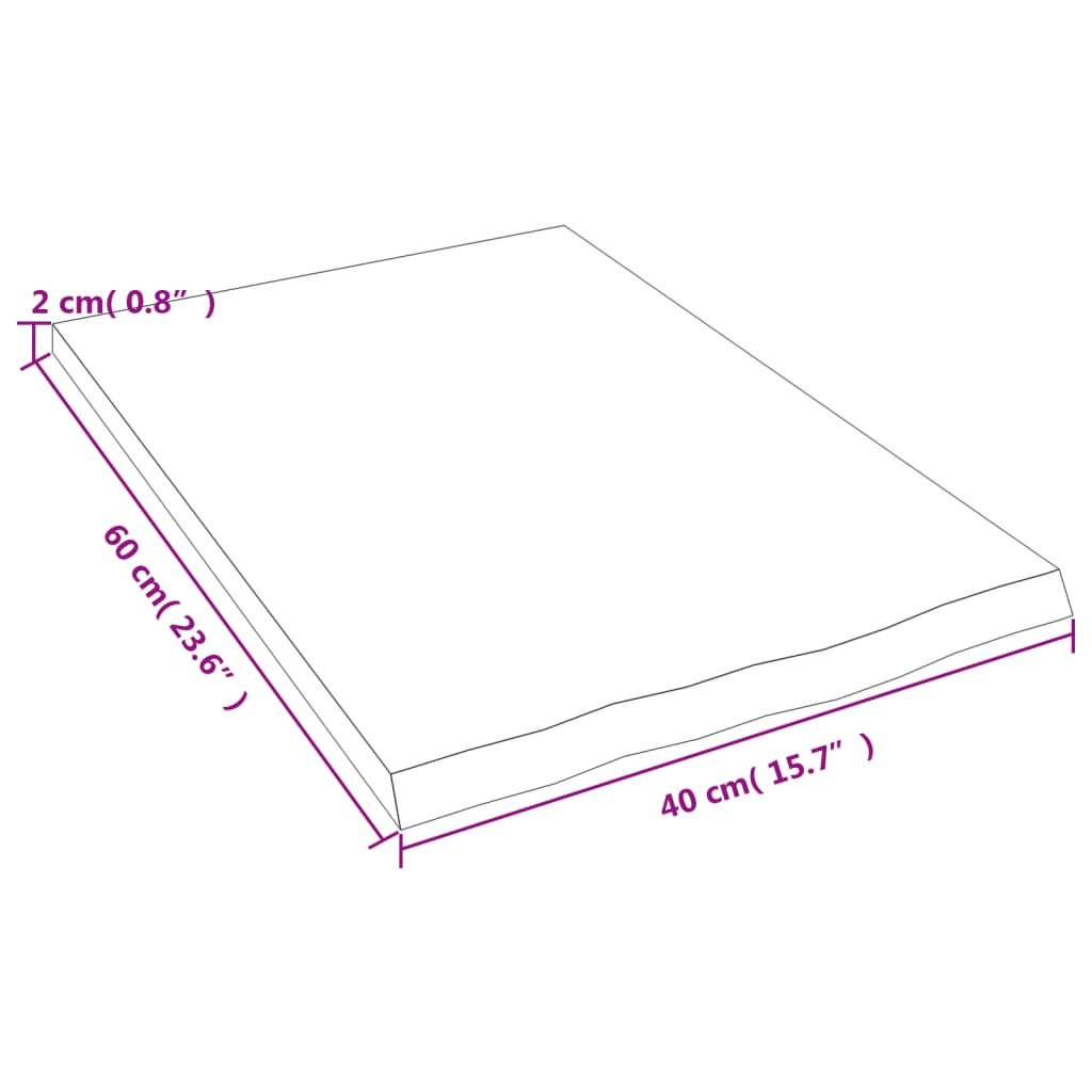 Haritz hormako horma marroia itun 40x60x2cm