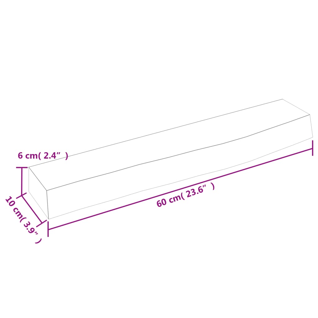 Haritz horma harresia itunaren 60x10x6cm