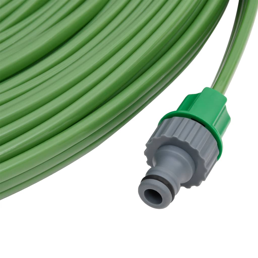 Manguera de riego 3 tubos PVC verde 7,5 m