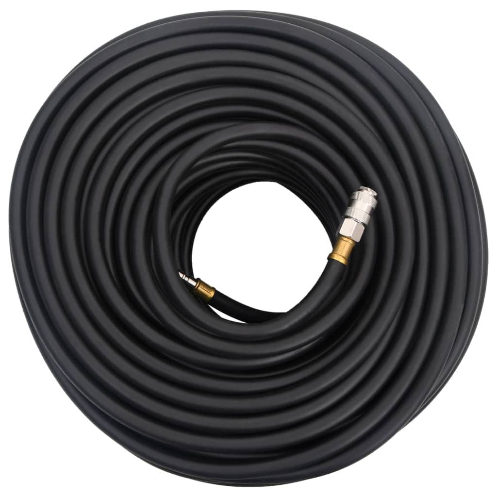 Tubo d'aria ibrido nero e nero e in PVC 15 mm 20 m