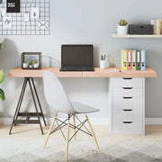 Plateau de table en chêne massif non traité 160x40x(2-6) cm V4968 Vetonek