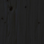 Juego de muebles de jardín 4 pzas madera maciza de pino negro v4585 Vetonek