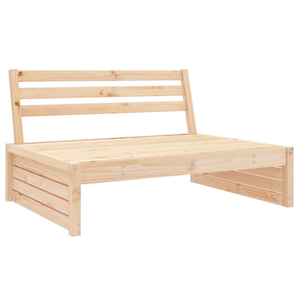 Juego de muebles de jardín 2 piezas madera maciza de pino vidaXL