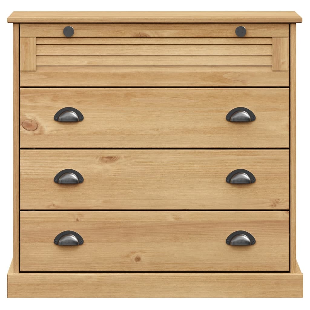 Cómoda VIGO madera maciza pino 80x40x76 cm V5742 Vetonek