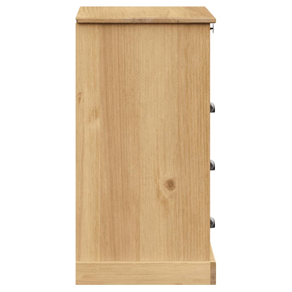 Cómoda VIGO madera maciza pino 80x40x76 cm V5742 Vetonek