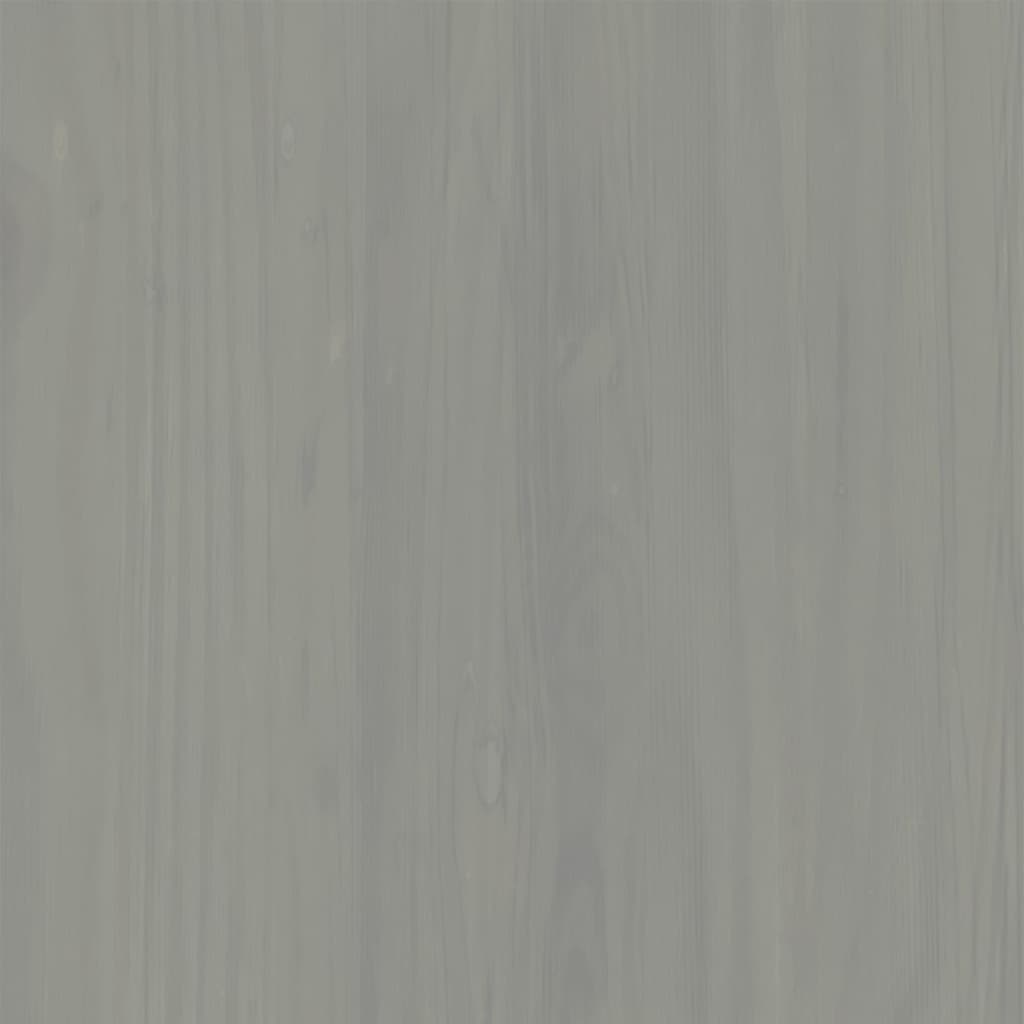 Cómoda VIGO madera maciza pino gris 80x40x76 cm V5766 Vetonek
