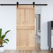 Puerta narvik madera maciza pino 95x210 cm v4669 Vetonek