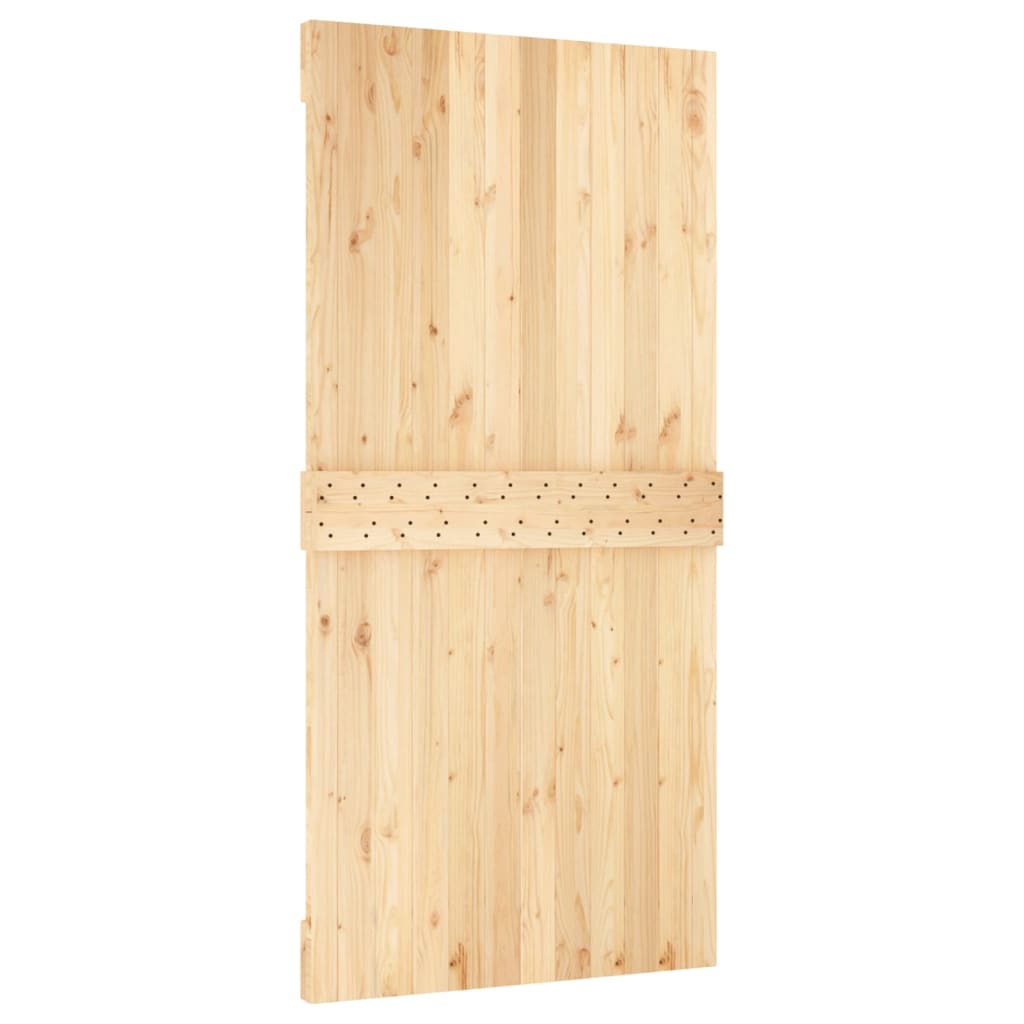 Puerta NARVIK madera maciza pino 100x210 cm - Vetonek