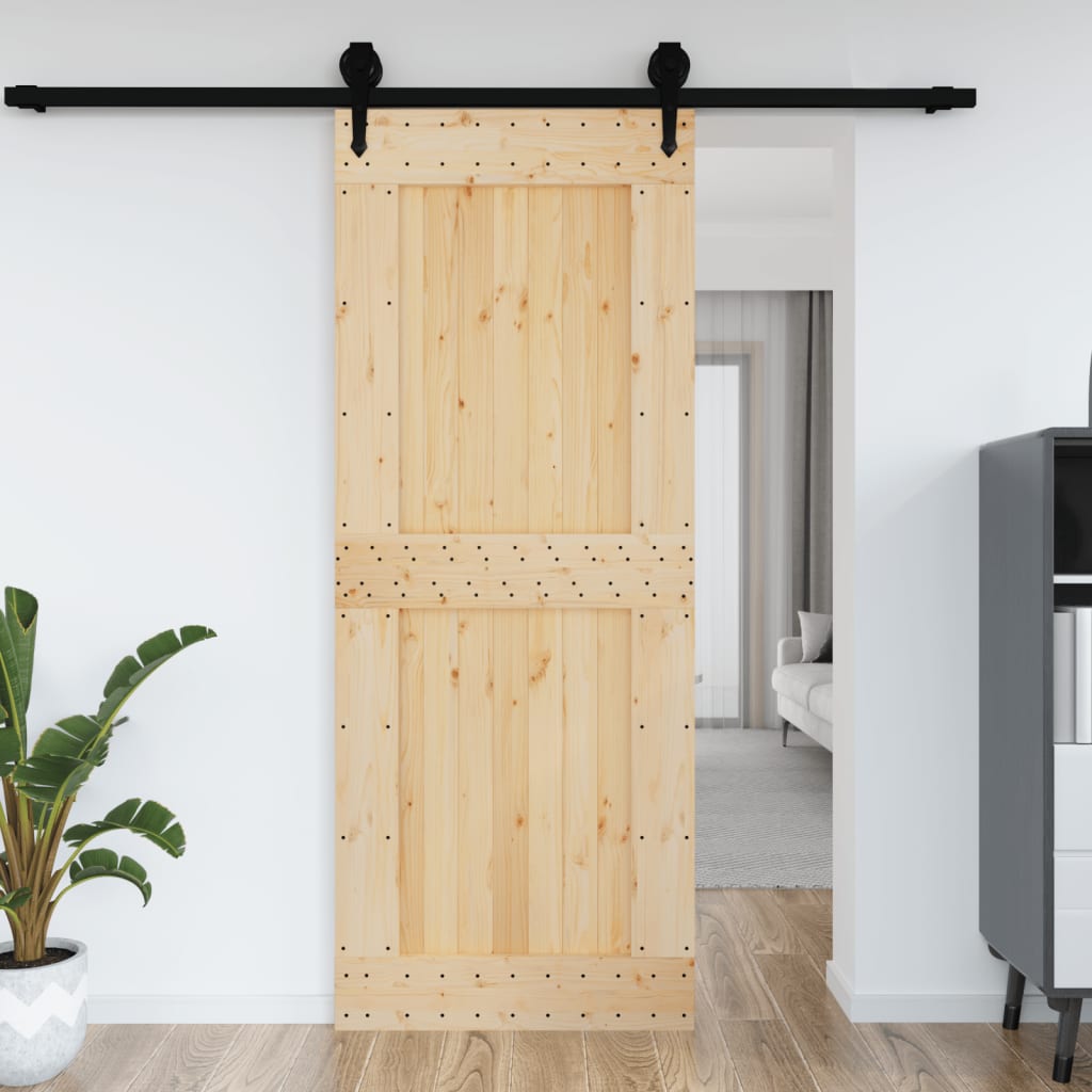 Vetonek Puerta NARVIK madera maciza pino 90x210 cm