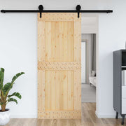 Puerta narvik madera maciza pino 95x210 cm v4720 Vetonek