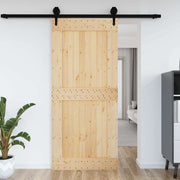 Puerta narvik madera maciza pino 100x210 cm v4737 Vetonek