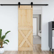 Puerta narvik madera maciza pino 70x210 cm v4744 Vetonek