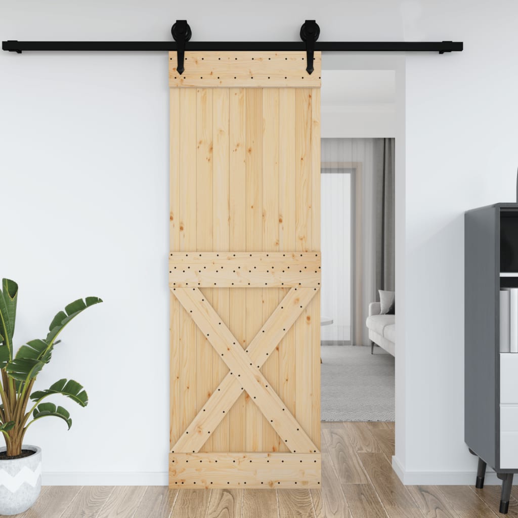 Vetonek Puerta NARVIK madera maciza pino 80x210 cm