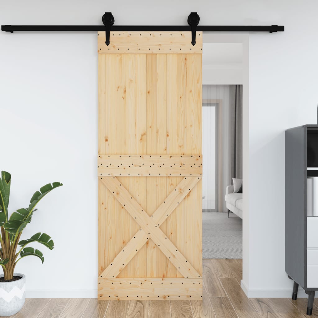 Vetonek Puerta NARVIK madera maciza pino 90x210 cm