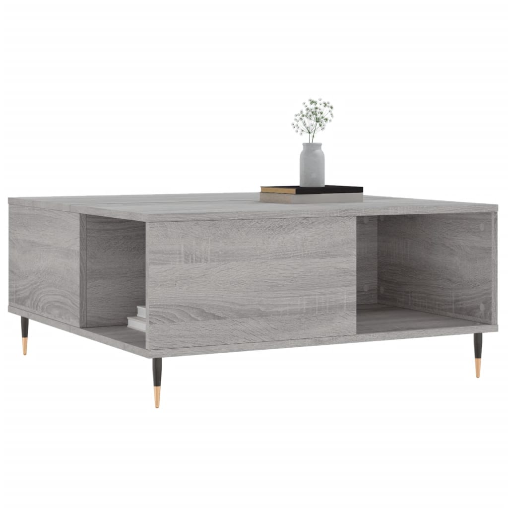 SONOMA GRAY CENTER TABLE 80x80x36.5 cm