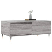 Mesa de centro madera contrachapada gris Sonoma 90x50x36,5 cm V2458 Vetonek