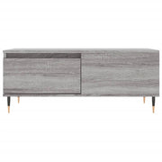 Mesa de centro madera contrachapada gris Sonoma 90x50x36,5 cm V2458 Vetonek