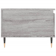 Mesa de centro madera contrachapada gris Sonoma 90x50x36,5 cm V2458 Vetonek