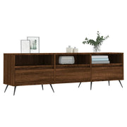 Brown oak plywood TV cabinet 150x30x44.5 cm V4865 Vetonek