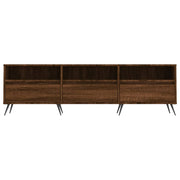 Brown oak plywood TV cabinet 150x30x44.5 cm V4865 Vetonek