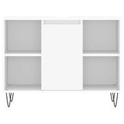 Mueble de baño madera de ingeniería blanco 80x33x60 cm v6395 - Vetonek